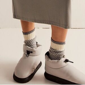Free People Pillow Talk Bootie Slippers